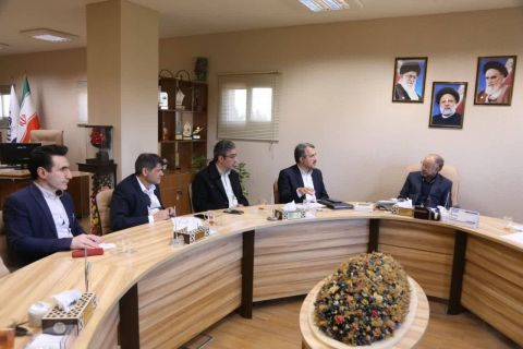 سفر  رئیس پژوهشگاه ارتباطات به  استان کرمان و بازدید از پروژه فیبر نوری